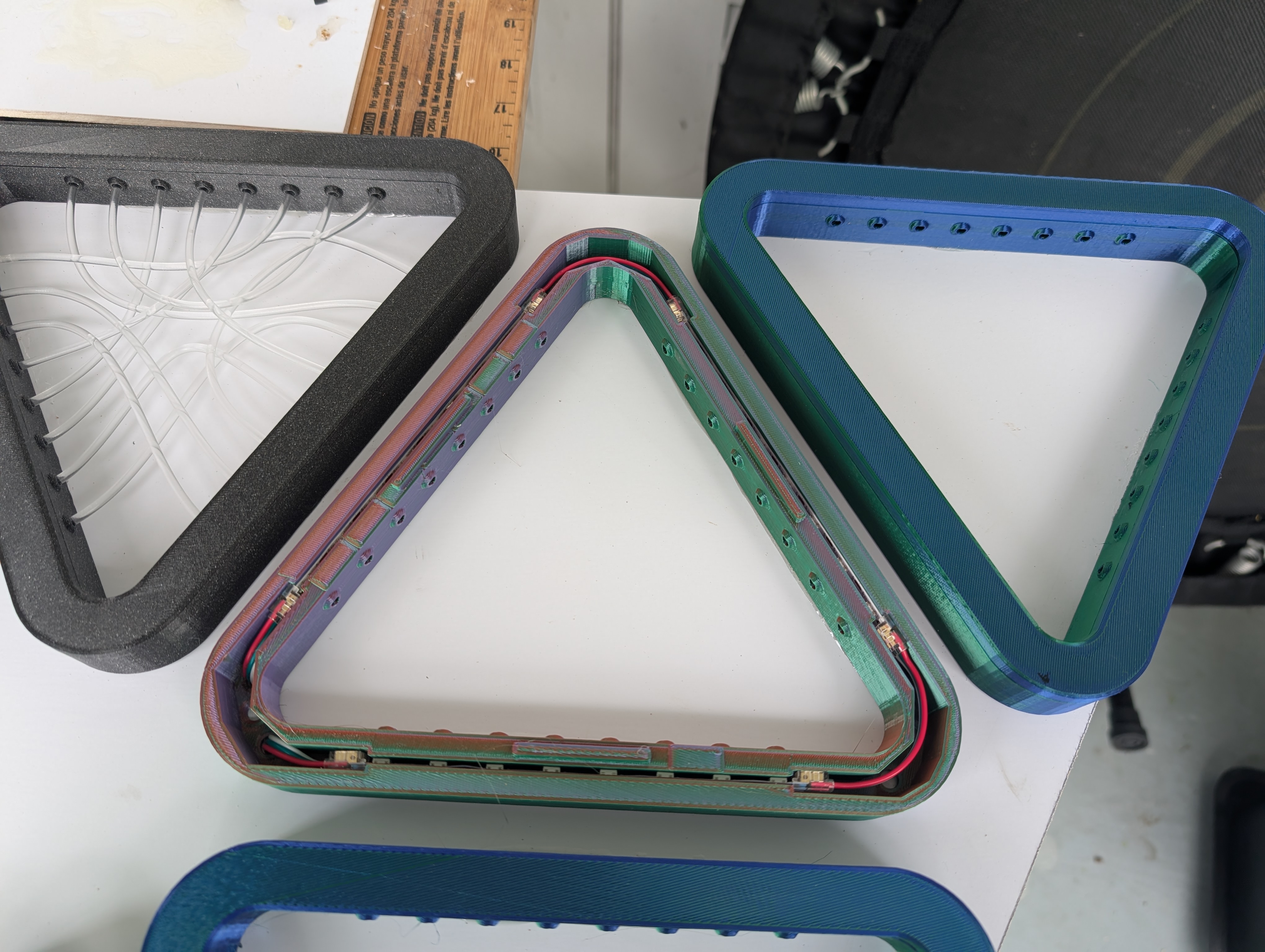 Embedded LED strip