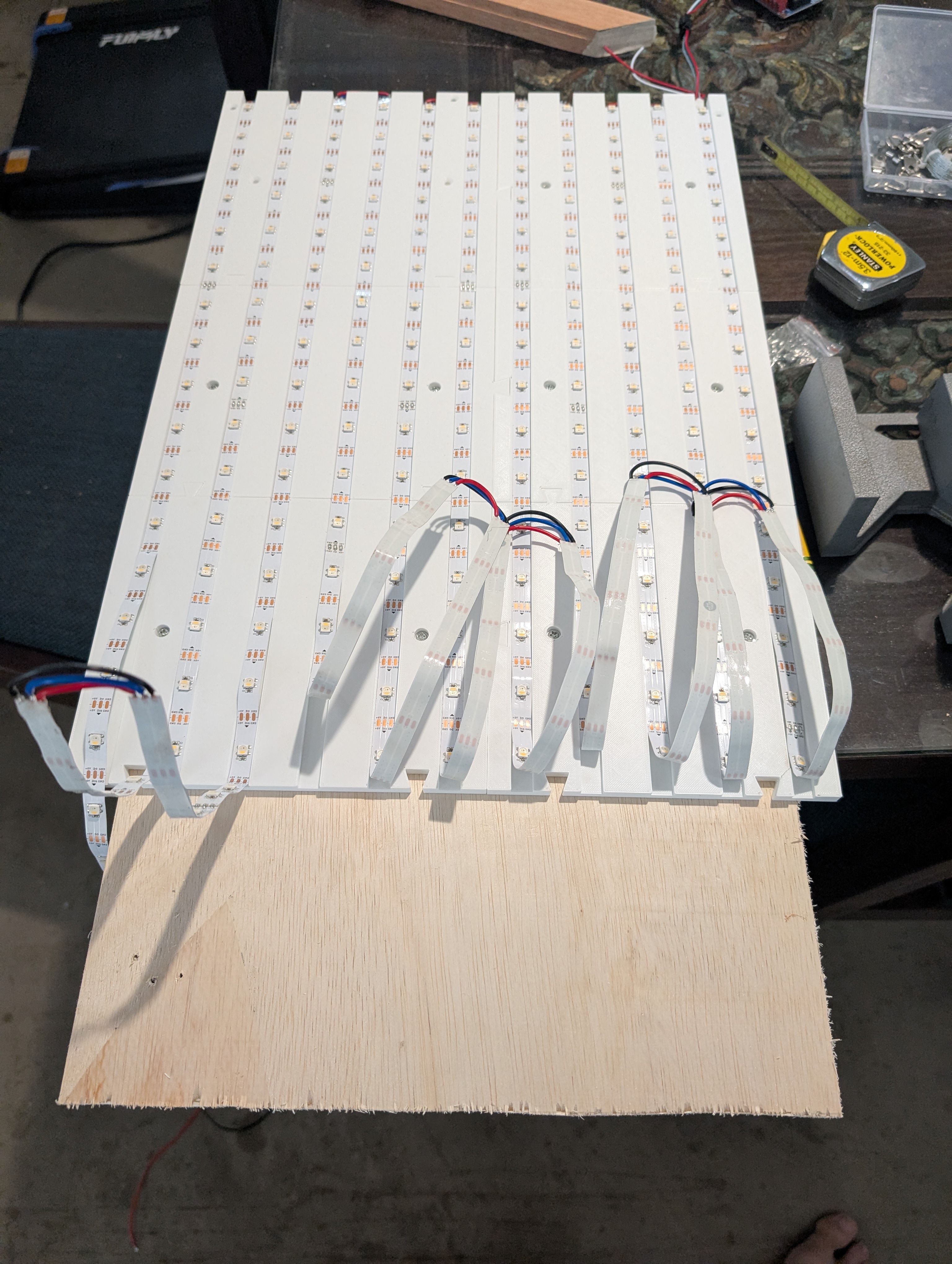 Backboard construction